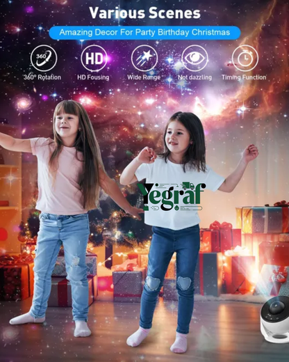 PROYECTOR ESPACIAL ,ESTRELLAS, PLANETAS.